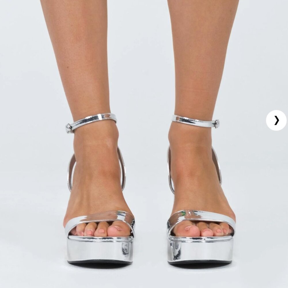 Mallari Heels Chrome